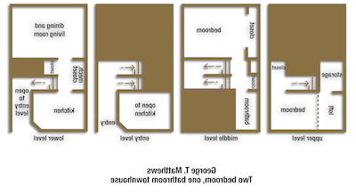 George T. Matthews - 2 bd, 1 bath, townhouse